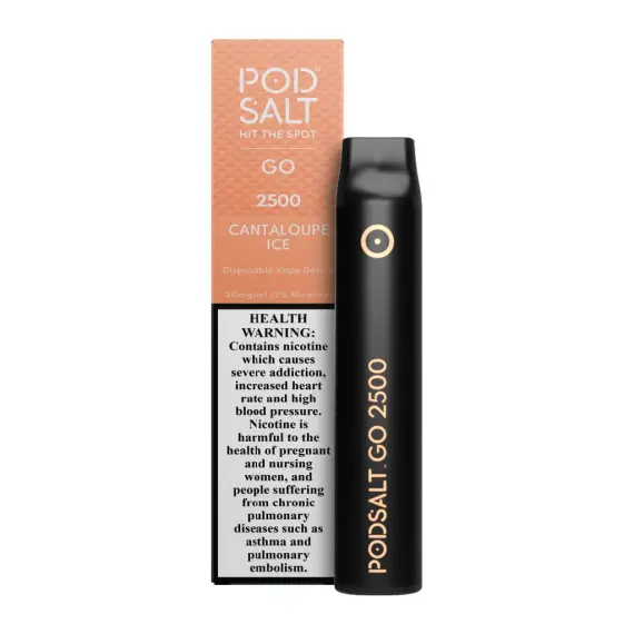 Podsalt Go 2500 Puffs Cantaloupe Ice